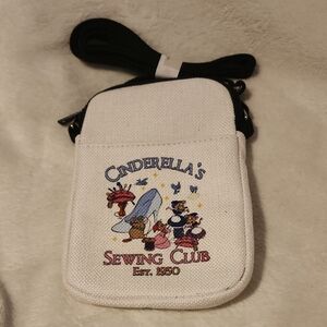Disney White Crossbody Bag - Cinderella's Sewing Club